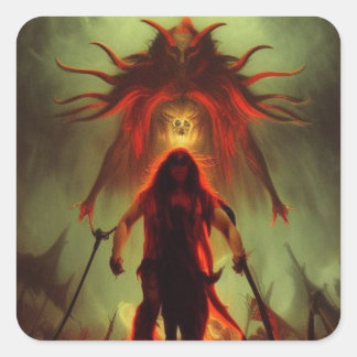 autocollants démoniaques