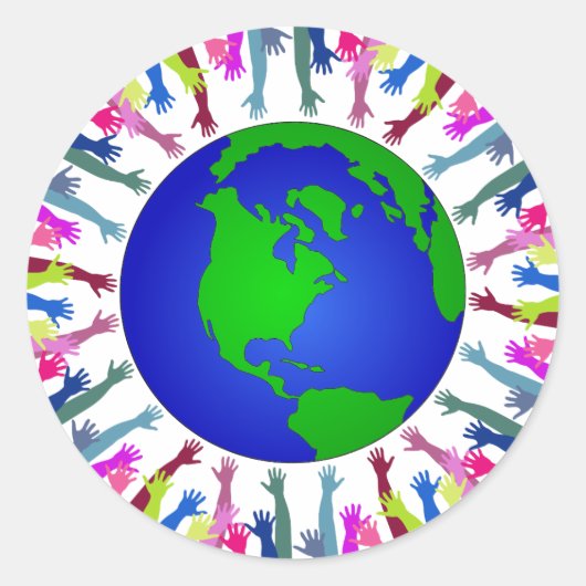 Autocollants des gens de la Terre (Devant)