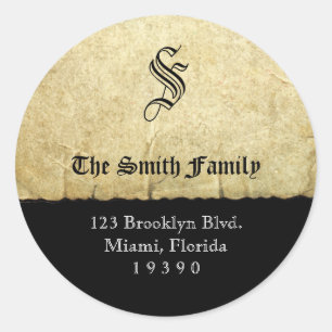 Autocollants d'étiquette de adresse de doctrine d