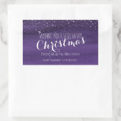 Autocollants d'étiquette de vin de Noël (Sac)