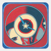 Autocollants d'horloge d'Obama (20) (Devant)