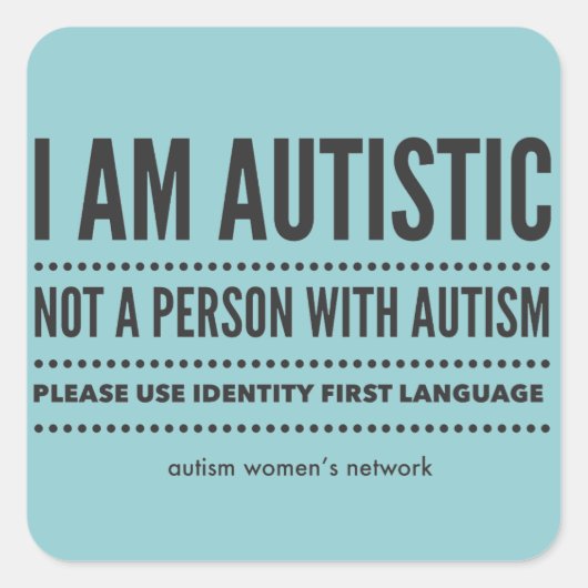 Autocollants d'identité de première langue (Devant)