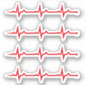 Autocollants d'impulsion rouge (Devant)