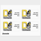 Autocollants DJ personnalisés (Feuille)