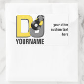 Autocollants DJ personnalisés (Sac)