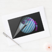 autocollants "Do bin I dahoam" (gris) (Enveloppe)