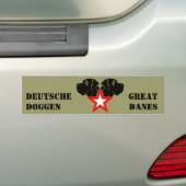 Autocollants Dogue (En voiture)
