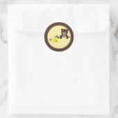 Autocollants doux de joint d'enveloppe d'ours et (Sac)