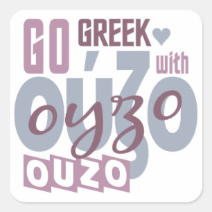 Autocollants d'ouzo
