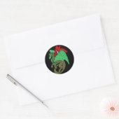 Autocollants Dragon et Lady (Enveloppe)