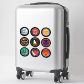 autocollants Dragon Wolf Phoenix Studio (Sur valise)