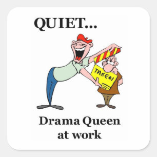 Autocollants Drama Queen