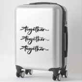 Autocollants Drawn Together (Sur valise)