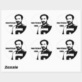 Autocollants droit King Selassie I (Feuille)