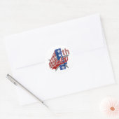 Autocollants du 4 juillet (Enveloppe)