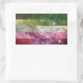 Autocollants du drapeau de la nébuleuse (Sac)