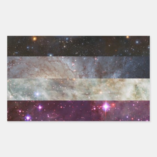 Autocollants du drapeau de nébuleuse sexuelle (Devant)