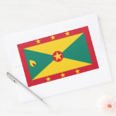 Autocollants du drapeau grenadien (Enveloppe)