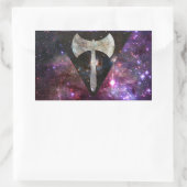 Autocollants du drapeau nébuleux en labrador lesbi (Sac)