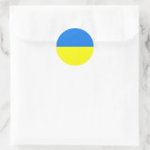 autocollants du drapeau ukrainien (Sac)