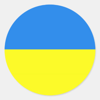 autocollants du drapeau ukrainien