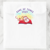 Autocollants du jeu officiel de Tomes 2025 (Sac)