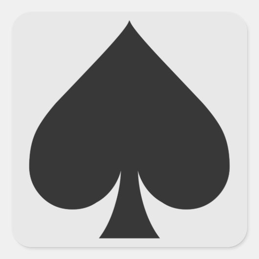 Autocollants du lecteur de carte - Spade (Devant)