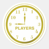 Autocollants du logo de l'horloge NOP (Devant)