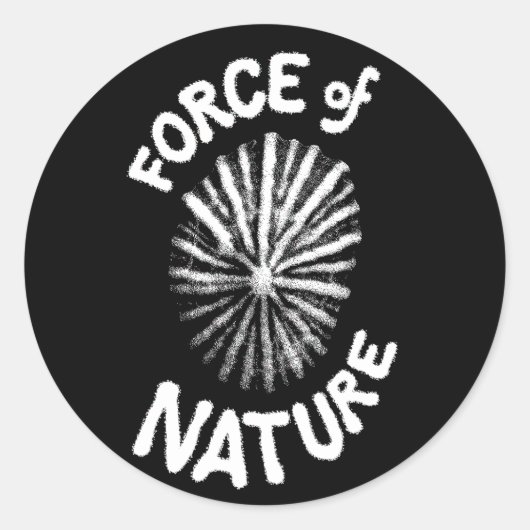 Autocollants du logo Force of Nature (Devant)