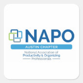 Autocollants du logo NAPO Austin (Devant)