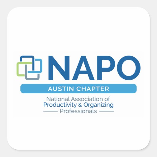 Autocollants du logo NAPO Austin (Devant)