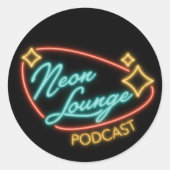 Autocollants du logo Neon Lounge (Devant)