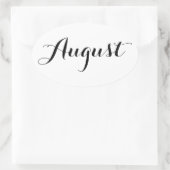 Autocollants du mois : août (Sac)