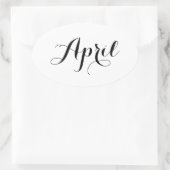 Autocollants du mois : avril (Sac)