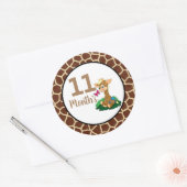 Autocollants du mois de bébé (Enveloppe)