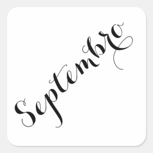Autocollants du mois en espéranto - Septembro (sep