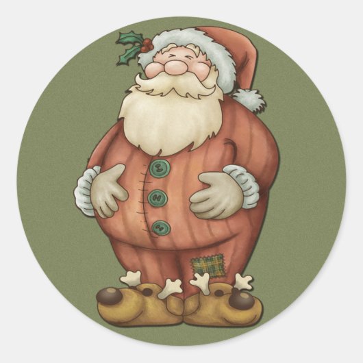 Autocollants du père noël (Devant)