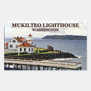 Autocollants du phare de Mukilteo, Washington