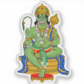 Autocollants du Seigneur Hanuman (Devant)