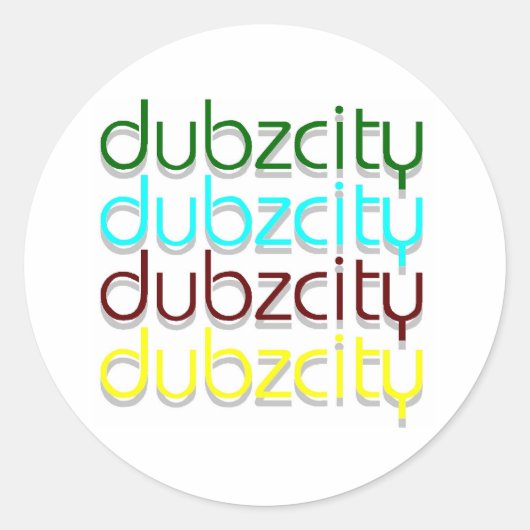 autocollants dubzcity (Devant)