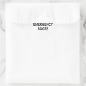 Autocollants d'urgence Booze (Sac)