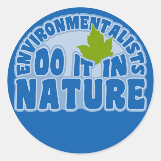 Autocollants écologistes (Devant)