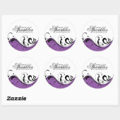 Autocollants élégants d'emballage de rouleau (Feuille)