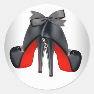 Autocollants élégants pour chaussures à talons hau