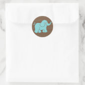 Autocollants Éléphant Bébé (Sac)