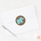 Autocollants Éléphant Bébé (Enveloppe)