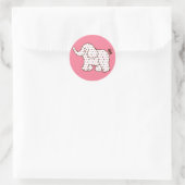 Autocollants Éléphant Bébé (Sac)