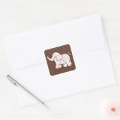 Autocollants Éléphant Bébé (Enveloppe)