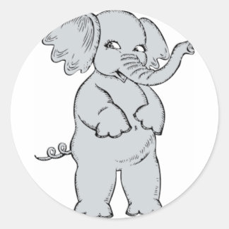 Autocollants éléphants