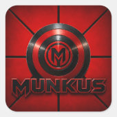 autocollants emblèmes munkus/6 feuille d'autocolla (Devant)